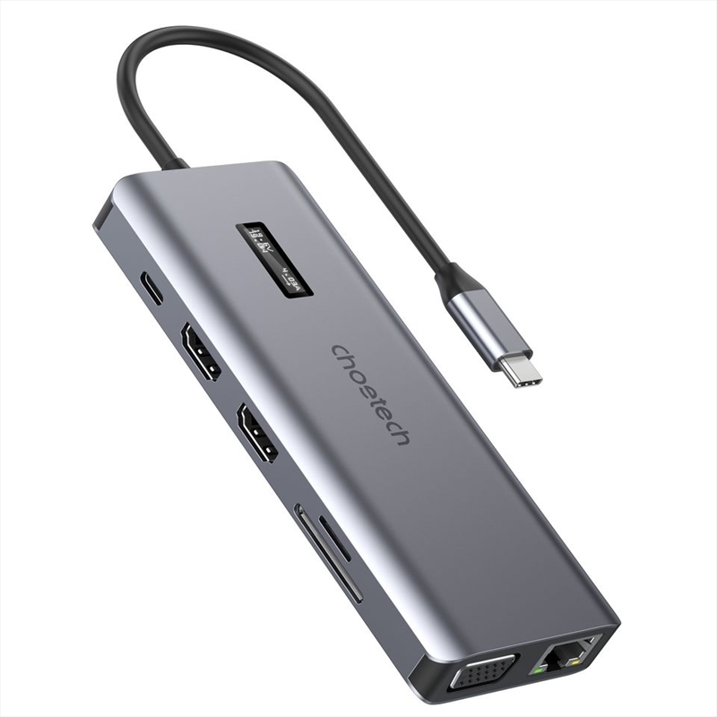 CHOETECH HUB-M26 12-in-1 USB-C Multiport Adapter/Product Detail/Electronics