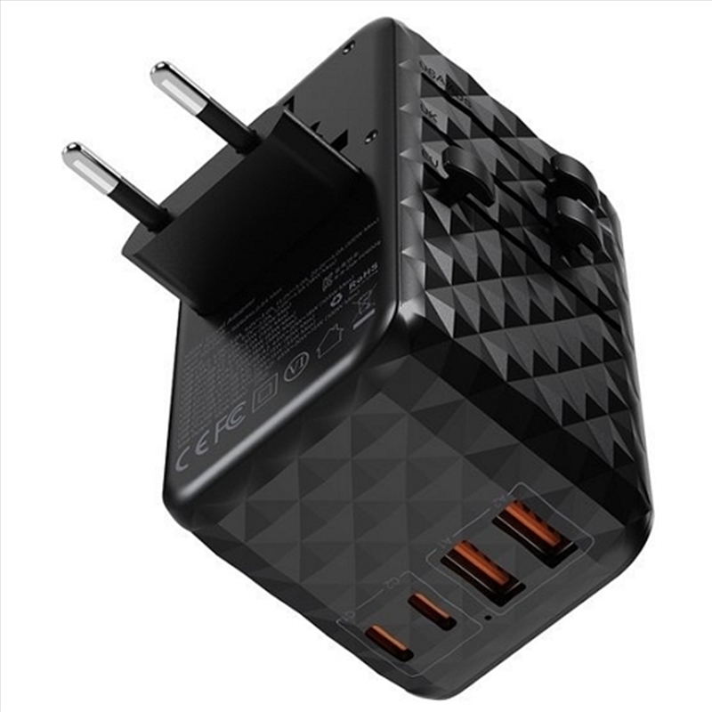 CHOETECH PD6028 2C+2A+AC 5 Ports GaN Tech PD100W Travel Wall Charger/Product Detail/Electronics