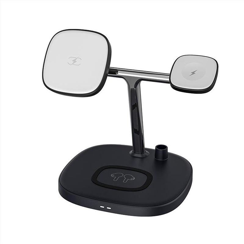 CHOETECH T583-F 4-in-1 Magentic Wireless Charging Station for iPhone/Apple Watch/Headphones/Pencil/Product Detail/Accessories