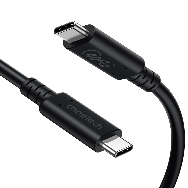 CHOETECH XCC-1028 USB-C To USB-C 100W USB 4.0 Gen 3 Cable 0.8M/Product Detail/Cables