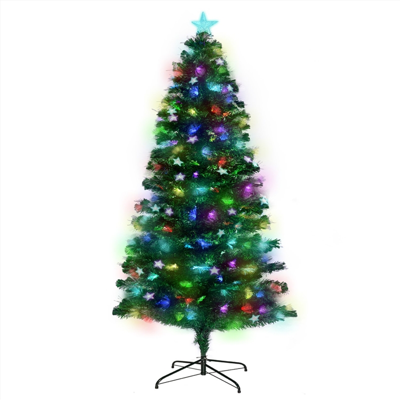 Christabelle 1.5m Enchanted Pre Lit Fibre Optic Christmas Tree Stars Xmas Decor/Product Detail/Decor