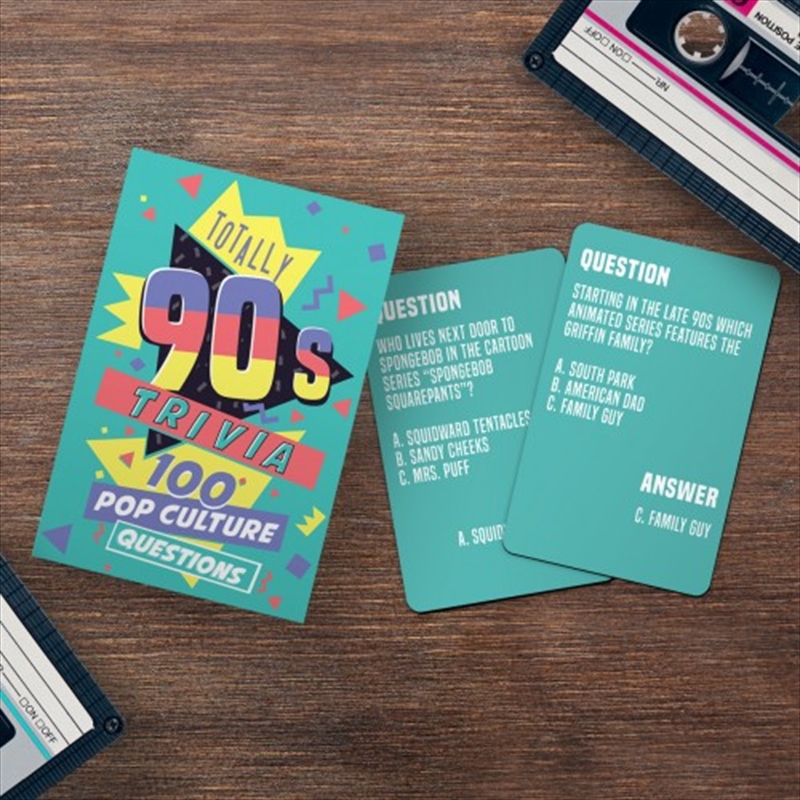 Totally 90's Trivia/Product Detail/Card Games