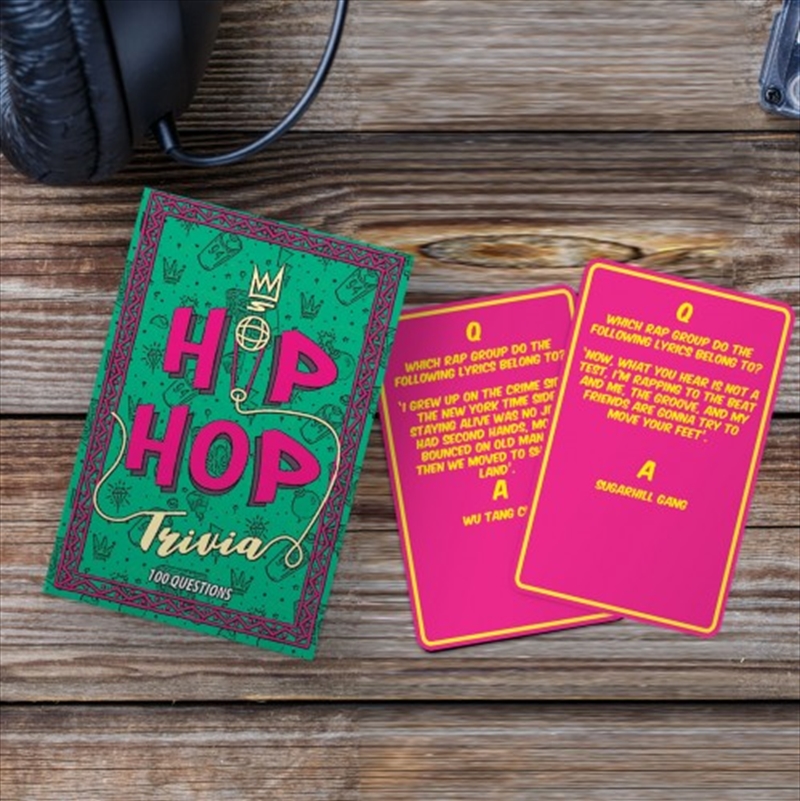 Hip Hop Trivia/Product Detail/Card Games