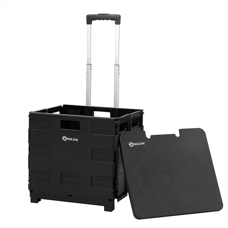 Emajin Foldable Shopping Cart Trolley Grocery Basket Rolling Wheel Portable 35KG/Product Detail/Homewares