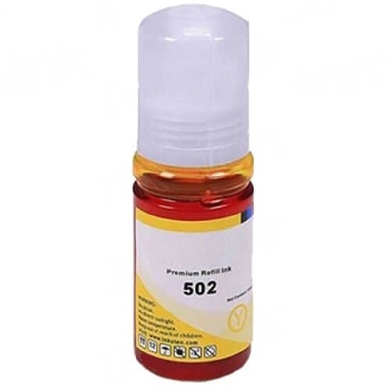 Compatible Epson T502 Yellow Eco Tank Bottle/Product Detail/Stationery