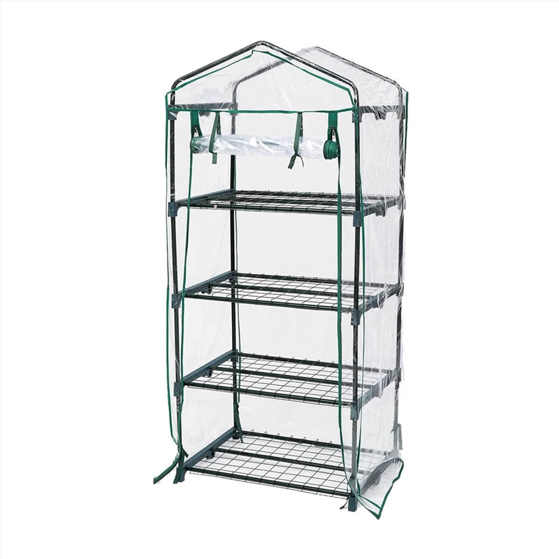 Garden Greens Greenhouse Shed 4 Tier UV Protected Cover Sturdy Structure 1.6m/Product Detail/Outdoor