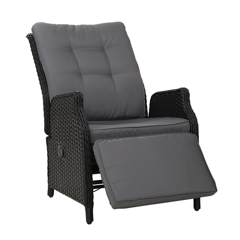 Gardeon Recliner Chair Sun lounge Setting Outdoor Furniture Patio Wicker Sofa/Product Detail/Outdoor
