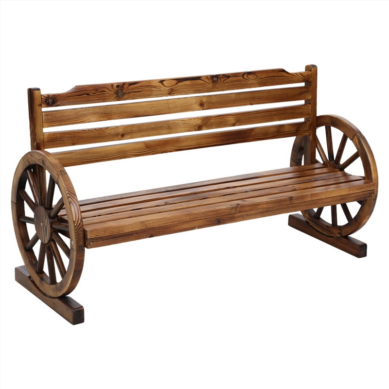 Gardeon Garden Bench Wooden Wagon Chair 3 Seat Outdoor Furniture Backyard Lounge/Product Detail/Outdoor
