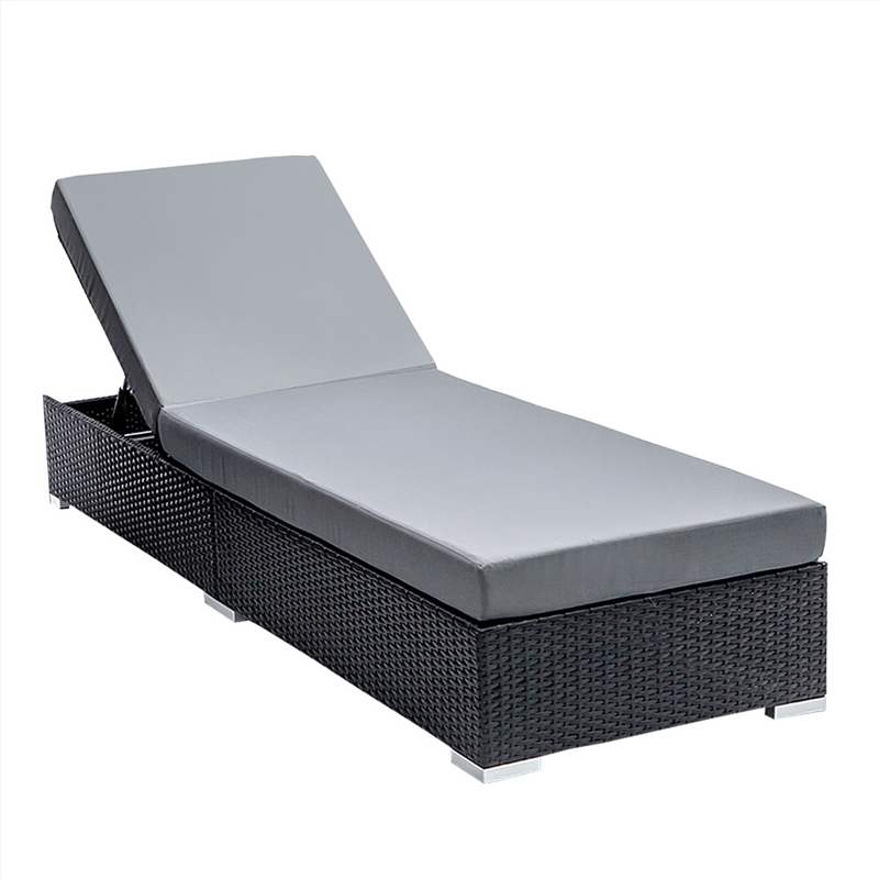 Gardeon Sun Lounge Outdoor Furniture Day Bed Wicker Rattan Garden Sofa/Product Detail/Outdoor