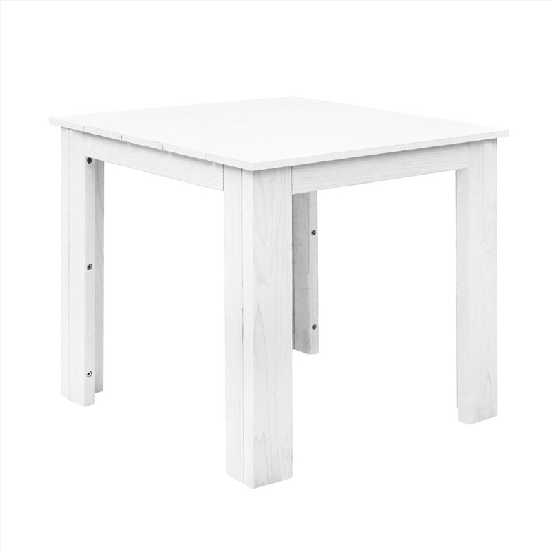 Gardeon Outdoor Side Beach Table - White/Product Detail/Outdoor
