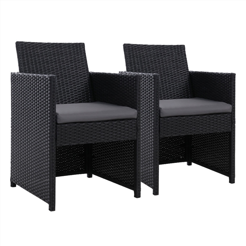Gardeon Outdoor Chairs Dining Patio Furniture Lounge Setting Wicker Garden/Product Detail/Outdoor