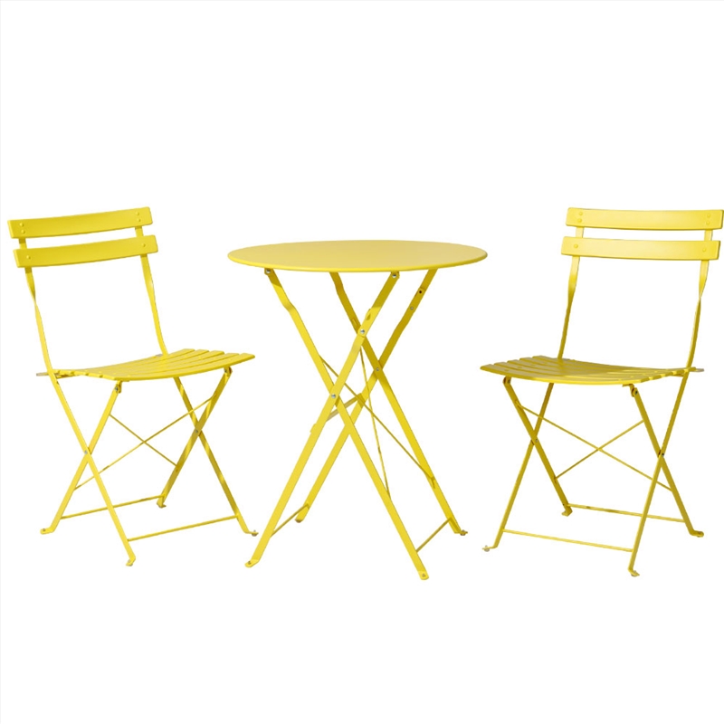 Gardeon Outdoor Setting Bistro Set Table and Chairs Folding Patio Furniture/Product Detail/Outdoor