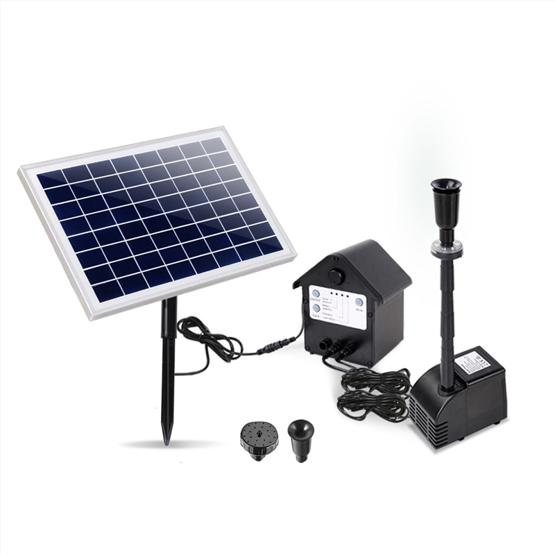 Gardeon Solar Pond Pump Battery Powered Outdoor LED Light Submersible Filter/Product Detail/Outdoor