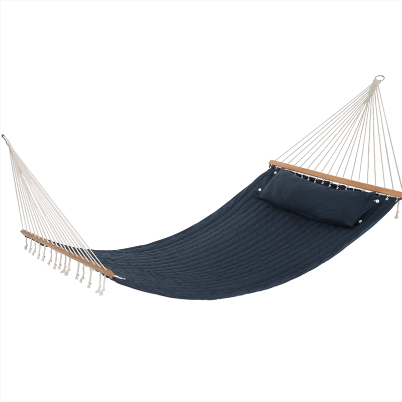Gardeon Hammock Bed Outdoor Portable Hammock Hanging Chair Camping 2 Person Blue/Product Detail/Outdoor