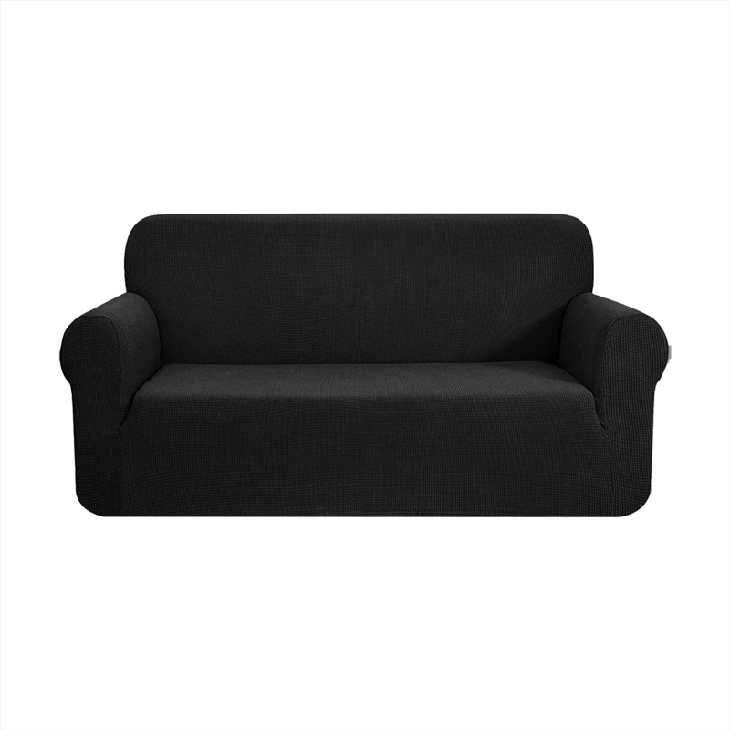 GOMINIMO Polyester Jacquard Sofa Cover 3 Seater (Black) HM-SF-103-RD/Product Detail/Homewares