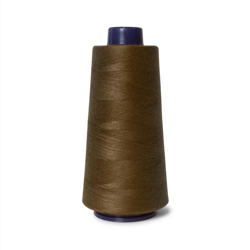 1x Brown Sewing Overlocker Thread - 2000m Hemline Polyester Overlocking Spools/Product Detail/Arts & Craft