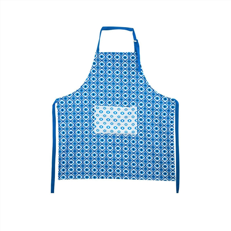 IDC Homewares Cotton Apron Azure Blue/Product Detail/Homewares