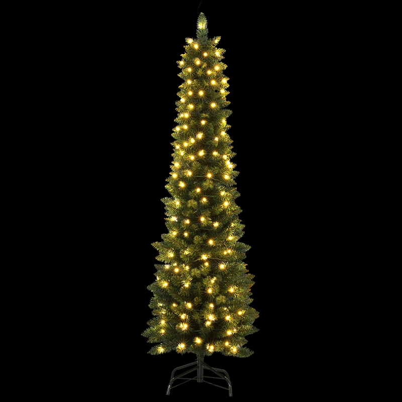 Jingle Jollys 1.8M Christmas Tree with Pre-Lit LED Lights Decoration 300 Tips/Product Detail/Decor