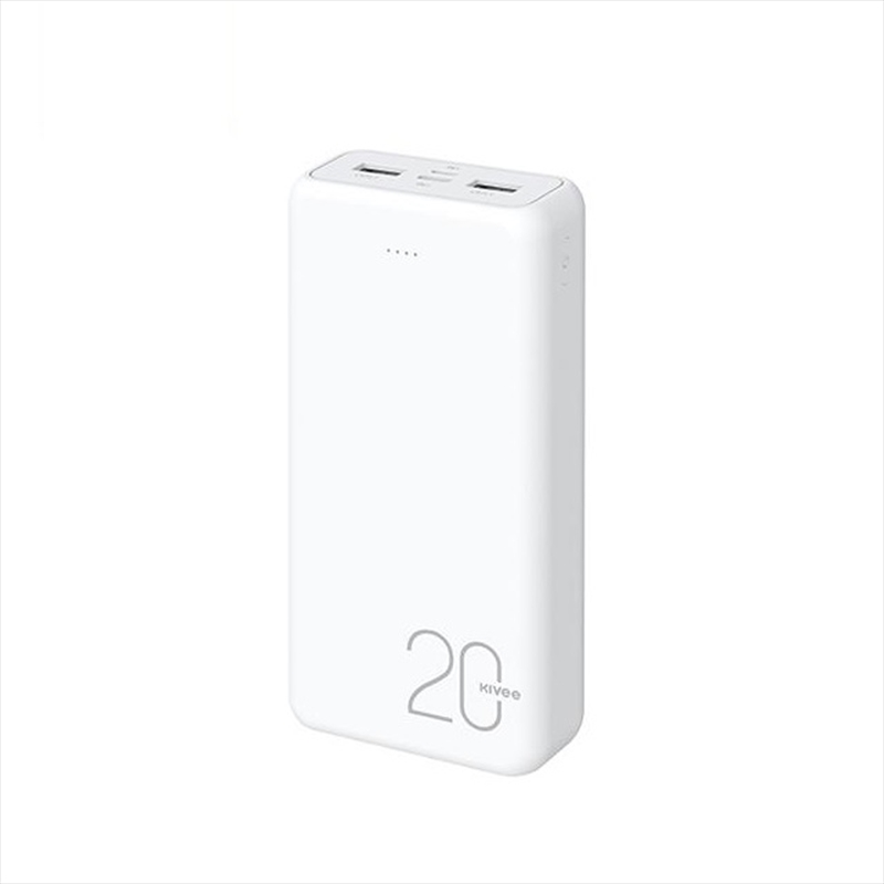 KIVEE PT63 20000mAh Power Bank White/Product Detail/Electronics