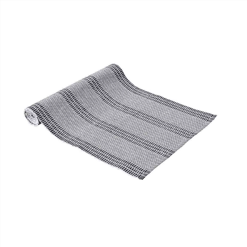 Ladelle Repose Ribbed 100% Cotton Table Runner Denim/Product Detail/Homewares