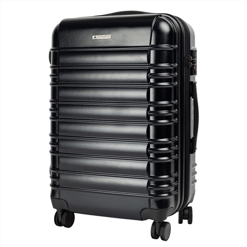 Olympus Noctis Suitcase 24in Hard Shell ABS+PC - Stygian Black/Product Detail/Bags