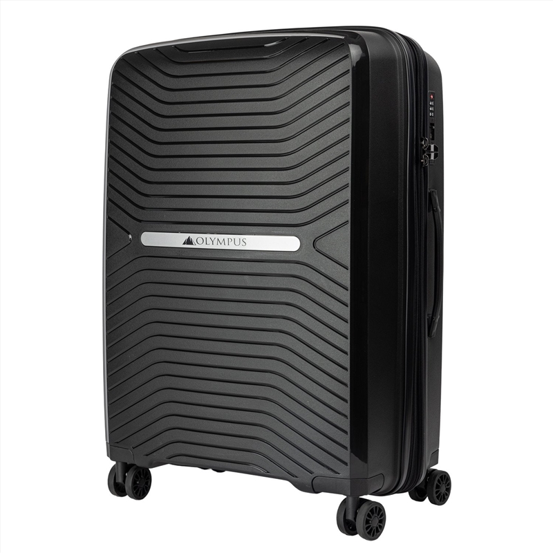 Olympus Astra 20in Hard Shell Suitcase - Obsidian Black/Product Detail/Bags