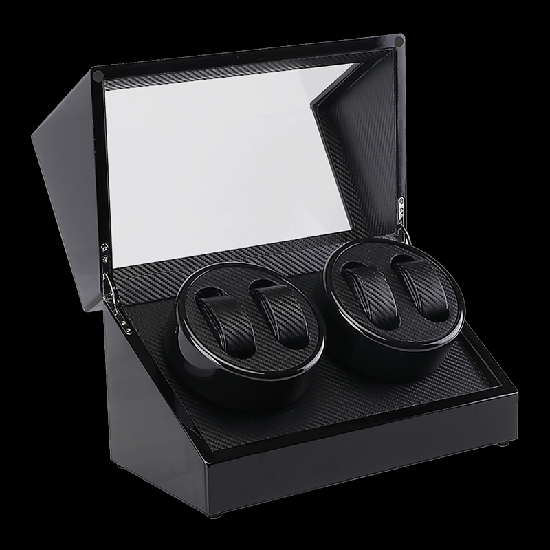 Automatic Quad Watch Winder Wood Display Box Case Motor Rotation Storage/Product Detail/Jewellery