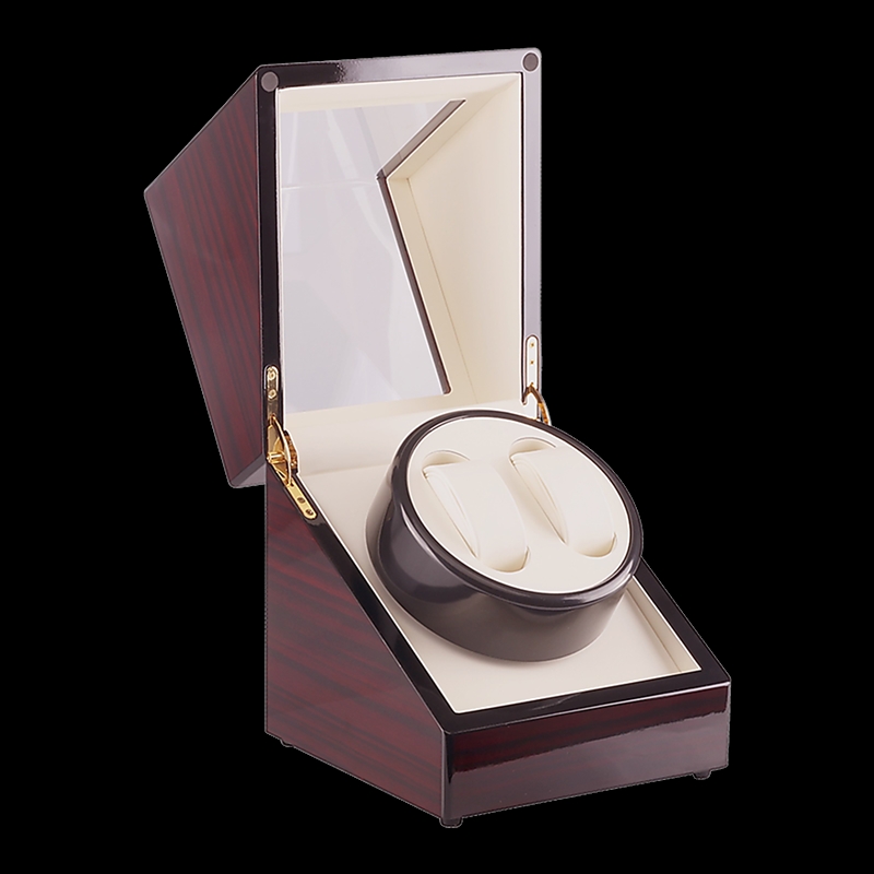 Automatic Dual Watch Winder Wood Display Box Case Motor Rotation Storage/Product Detail/Jewellery