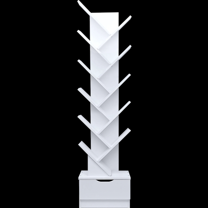 Tree Bookshelf Bookcase Book Organizer 12-Tier Multipurpose Shelf Display Racks/Product Detail/Homewares