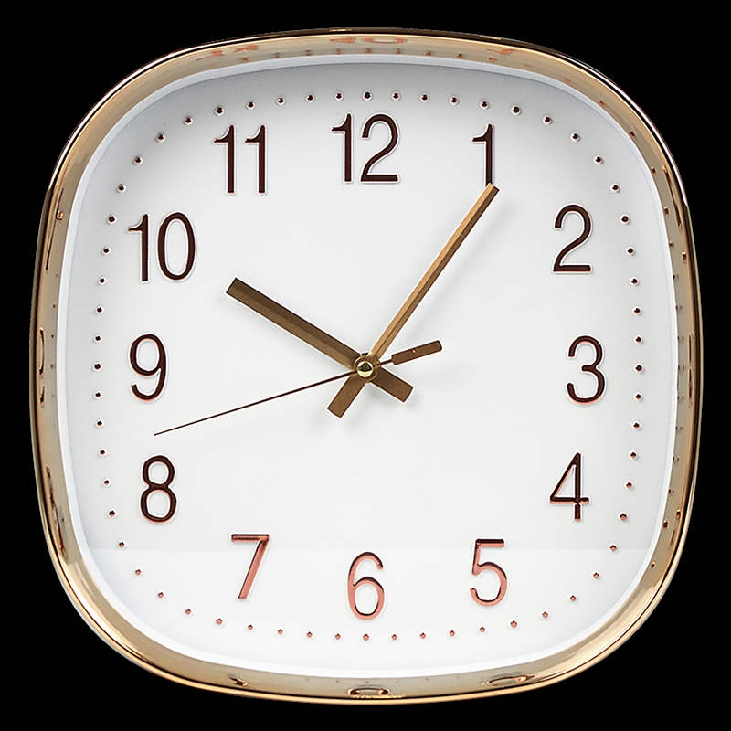 Modern Wall Clock Silent Non-Ticking Quartz Battery Operated Gold/Product Detail/Clocks