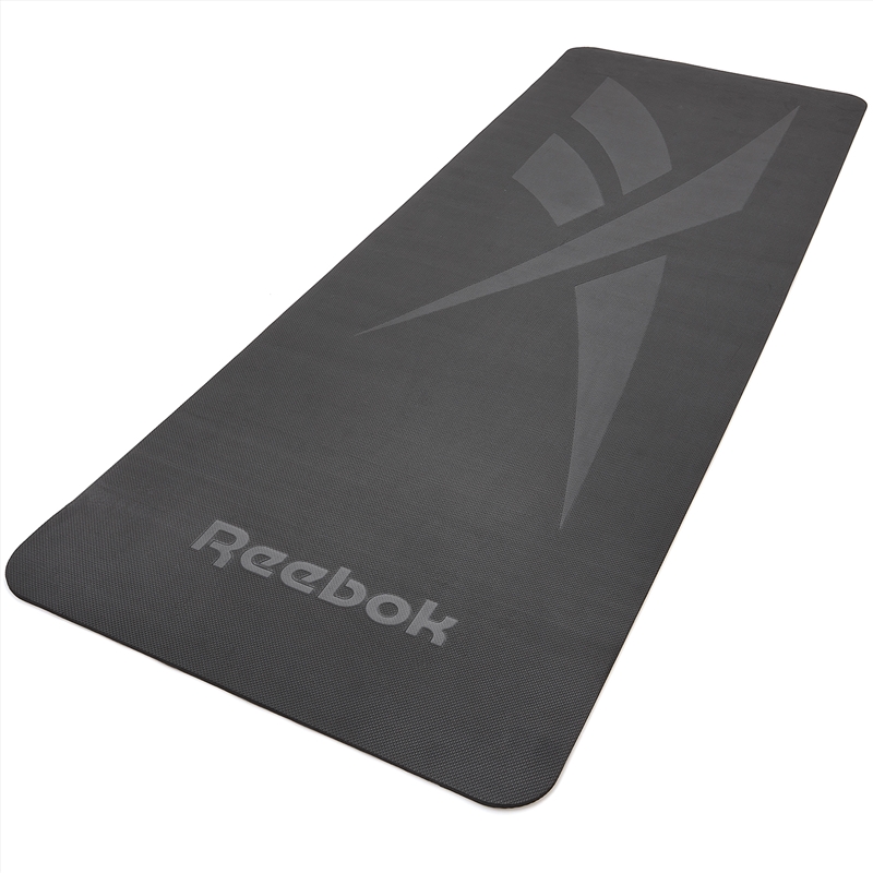 Reebok Yoga Mat 1.76m*0.61m*5mm in Black/Product Detail/Gym Accessories
