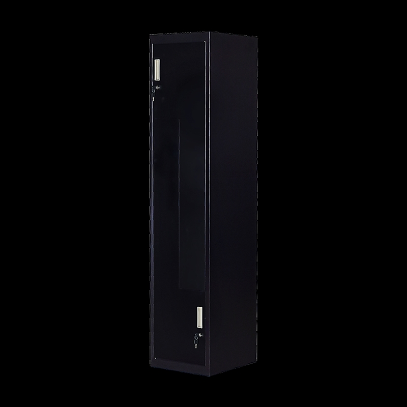 Black Two-Door L-shaped Office Gym Shed Storage Lockers/Product Detail/Homewares