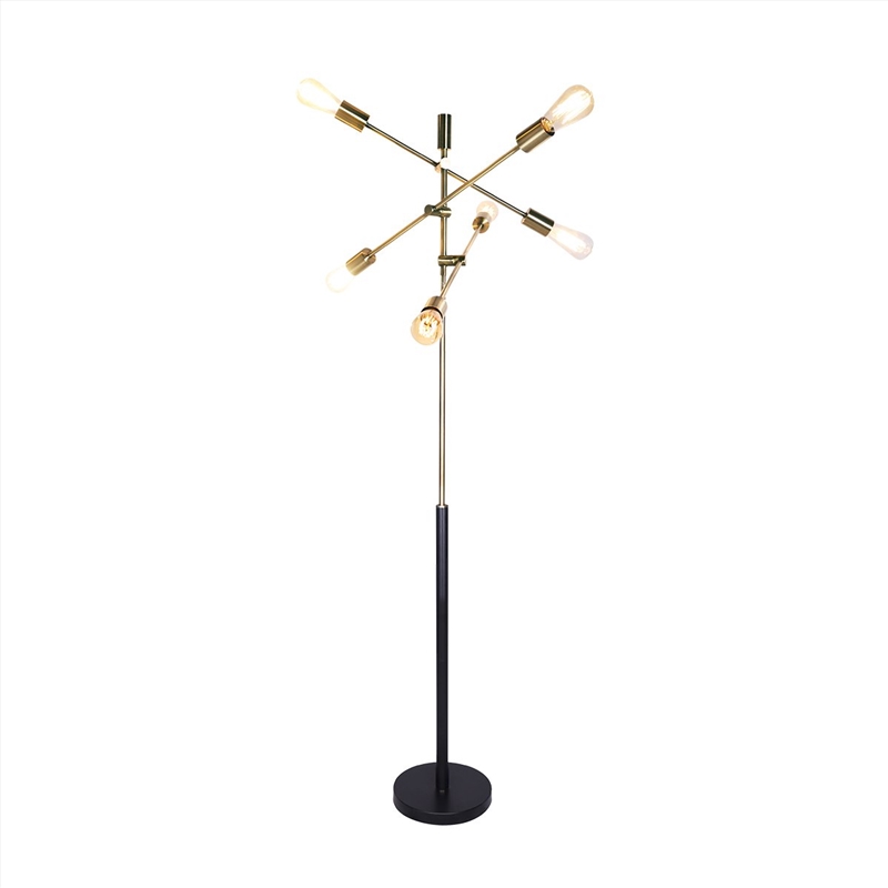 Sarantino 6-Light Metal Sputnik Floor Lamp/Product Detail/Lighting