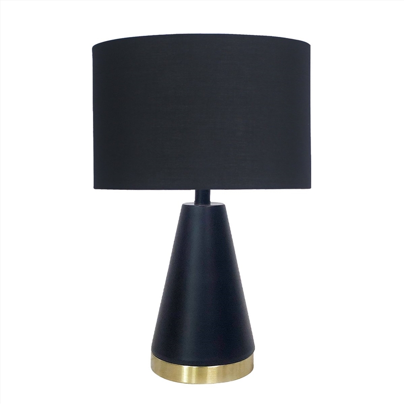 Sarantino Metal Table Lamp in Black and Gold/Product Detail/Lighting