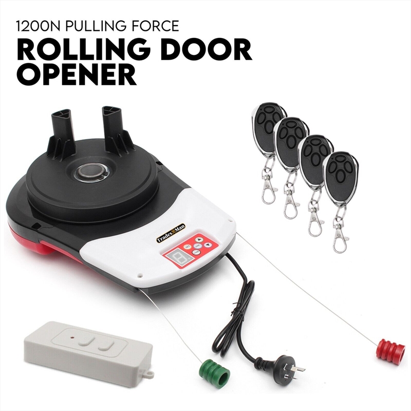 Automatic Roller Door Opener Garage Powerful 1200N Motor Garage 22m&sup2; Rolling AU/Product Detail/Homewares