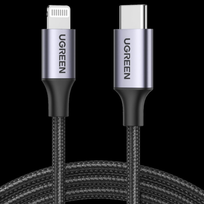UGREEN 60761 USB-C to iPhone 8-pin Fast-Charging Cable 2M/Product Detail/Cables