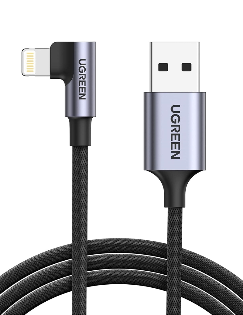 UGREEN 60521 USB-A to 8-pin 90 Degree Angel Cable 1M/Product Detail/Cables