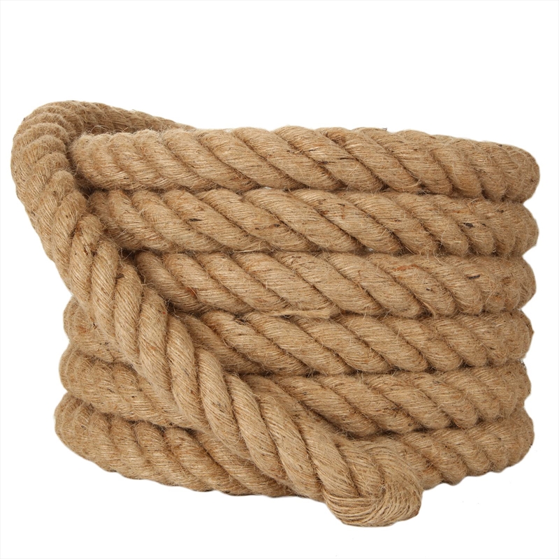 10m Sisal 40mm Rope Natural Twine Cord Thick Jute Hemp Manila  Crafting Home Decor/Product Detail/Decor