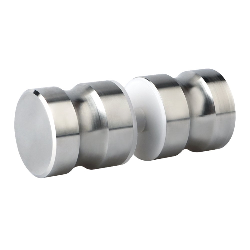 Shower Glass Door Knob Bathroom Round Back-to-Back Handle SUS304 Brushed Nickel/Product Detail/Homewares