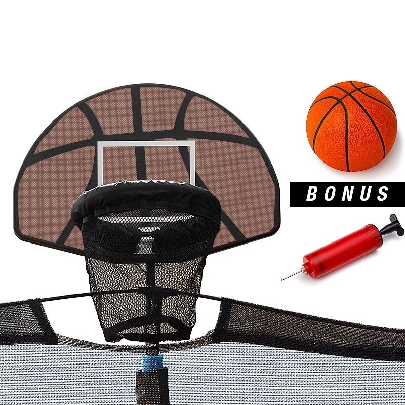 Up-Shot Trampoline Basketball Hoop Ring Backboard Ball Set Fits 10/12/14/15/16 ft/Product Detail/Sport & Outdoor