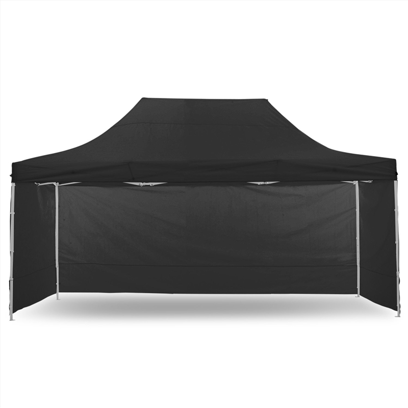 Wallaroo Gazebo Tent Marquee 3x4.5m PopUp Outdoor Black/Product Detail/Outdoor