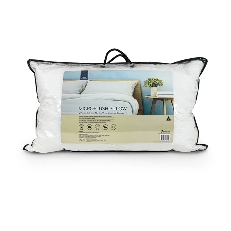 Easyrest Cloud Support Microplush Standard Pillow 48 x 73 cm/Product Detail/Homewares