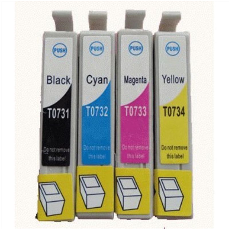 Compatible Premium Ink Cartridges 73N  Cartridge Set of 4 (Bk/C/M/Y) - for use in Epson Printers/Product Detail/Stationery