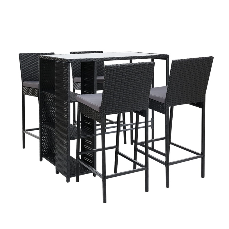 Gardeon Outdoor Bar Set Table Stools Furniture Dining Chairs Wicker Patio Garden/Product Detail/Outdoor