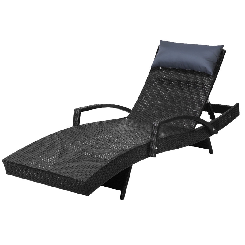Gardeon Outdoor Sun Lounge Furniture Day Bed Wicker Pillow Sofa Set/Product Detail/Outdoor
