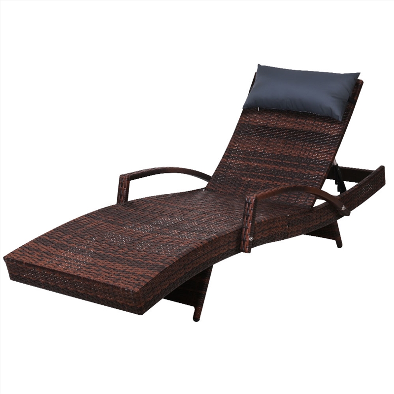 Gardeon Outdoor Sun Lounge Furniture Day Bed Wicker Pillow Sofa Set/Product Detail/Outdoor