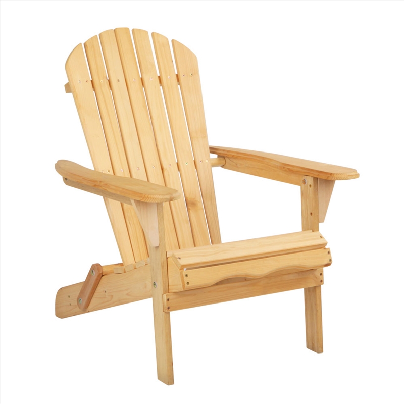 Gardeon Outdoor Chairs Furniture Beach Chair Lounge Wooden Adirondack Garden Patio/Product Detail/Outdoor