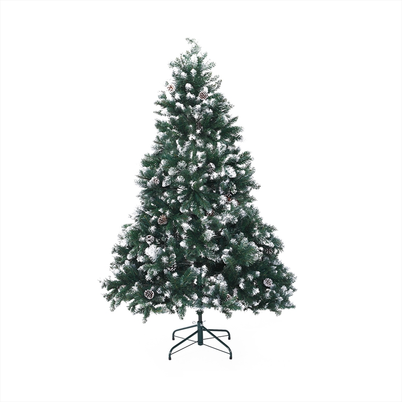 Home Ready 5Ft 150cm 720 tips Green Snowy Christmas Tree Xmas Pine Cones/Product Detail/Decor