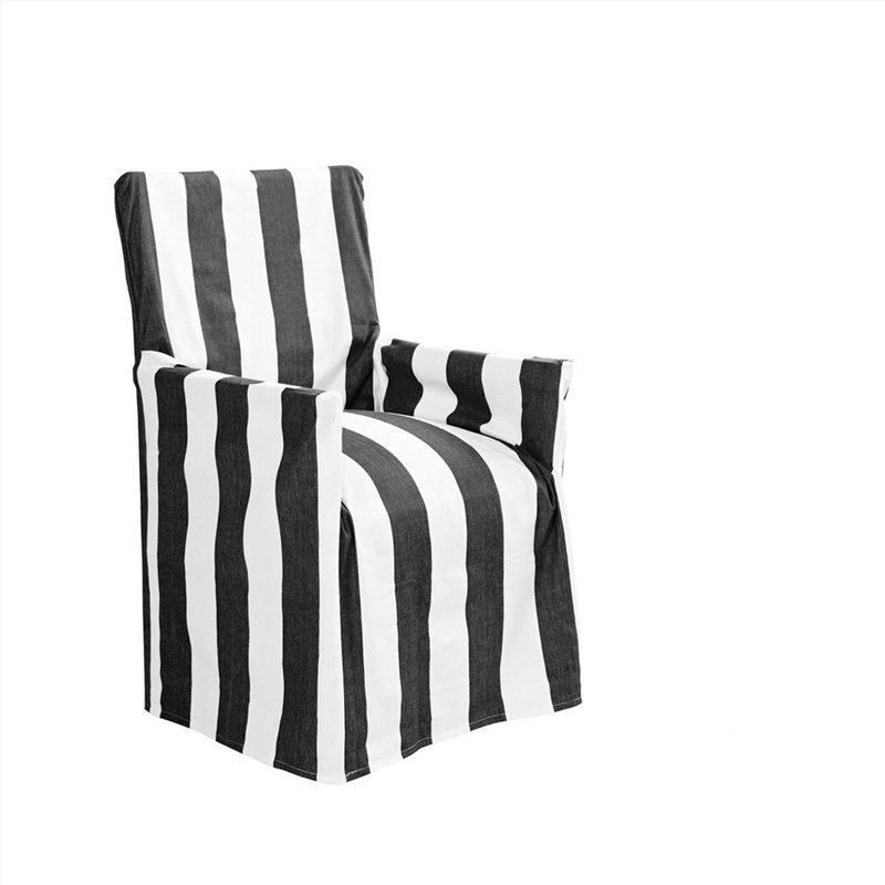 IDC Homewares Cotton Director Chair Cover Black Stripes/Product Detail/Homewares