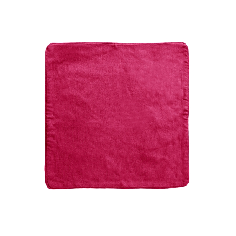 IDC Homewares Lollipop Cotton Piped Cushion Cover 60 cm square Pink/Product Detail/Cushions